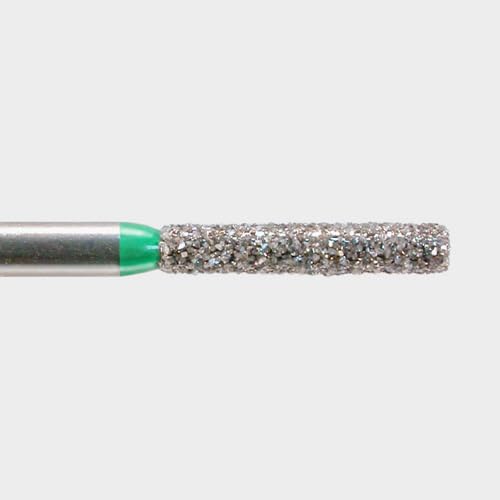 Microcopy 0614.8C NeoDiamond FG Friction Grip #0614.8 Flat End Cylinder Coarse Grit Diamond Burs 25/Pk