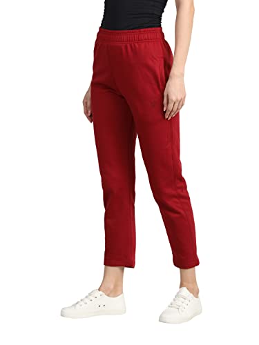 Image of CHKOKKO Women High Rise Gym Wear Sports Fitness Relaxed Track Pant