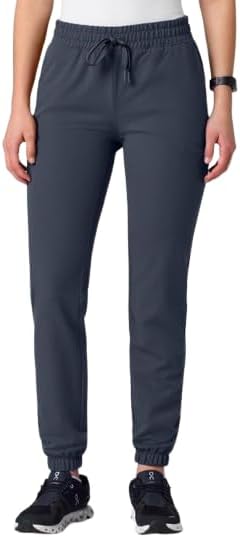 JAANUU Jace Women's 7-Pocket Skinny Scrub Jogger – UltraLAST Fabric, 4-Way Stretch, Moisture-Wicking, Wrinkle Resistant