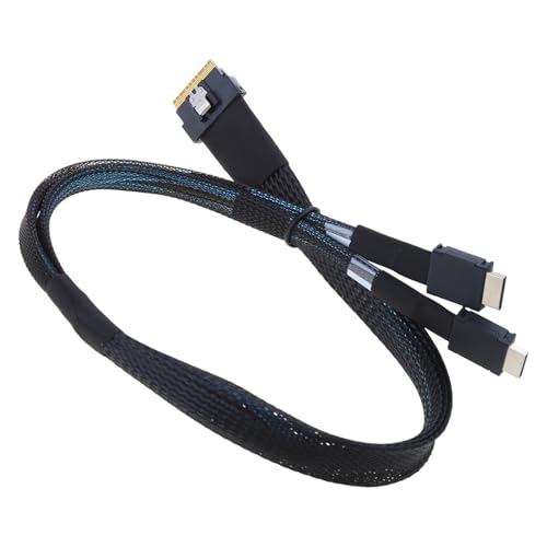 Cable SlimSAS SFF-8654 8X a Oculink SFF-8611 4X evita cuellos de botella 6