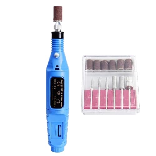 Ponceuse électrique USB 896C bleue avec 6 têtes et 4 vitesses pour modélisme