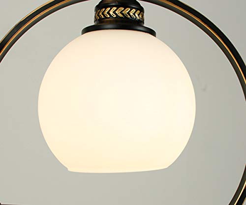 Luminaire suspendu salon pour pavillon duplex moderne - 6