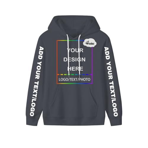 Hoodies personnalisés pour hommes femmes en sweat doux contre la décoloration