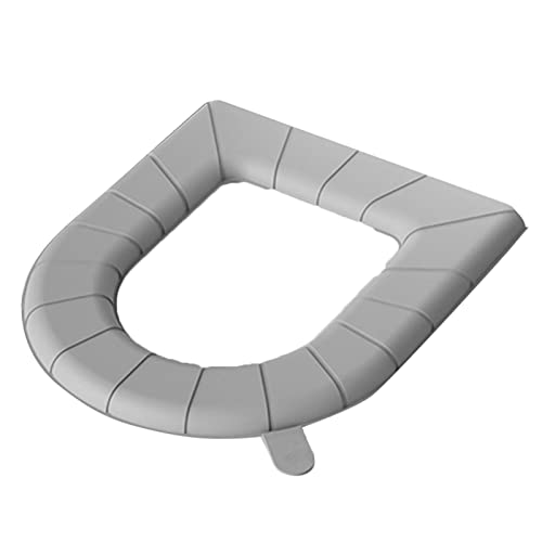 Cyhamse Toilettensitzbezug für Badezimmer, Toilettensitzkissen, selbstklebend, verdickt, keine schmutzigen Hände, das Sitzkissen passt auf fast alle Haushalts-WCs