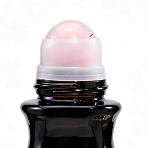 Botellas de vidrio ámbar de 50 ml con roll-on para aceites esenciales 7