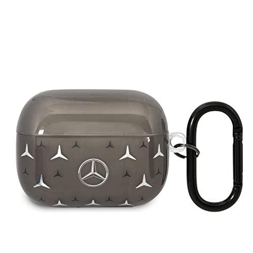 Mercedes MEAP8DPMGS Étui de protection pour AirPods Pro Cover Noir Grand motif étoile