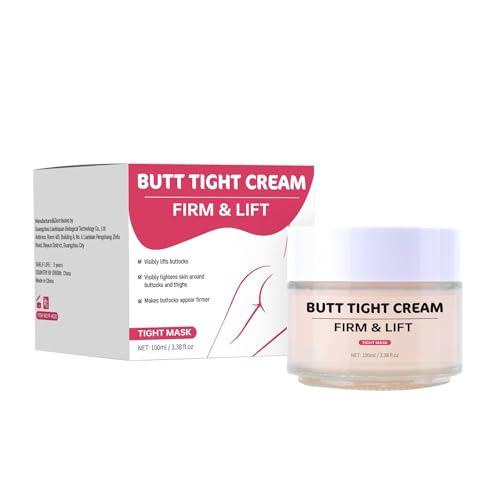 Crema para la celulitis, tonificante y lifting de glúteos, reafirmante y alisa la piel, reduce las manchas de grasa, arrugas y flacidez de la piel, crema corporal para mujeres y hombres, 100 ml