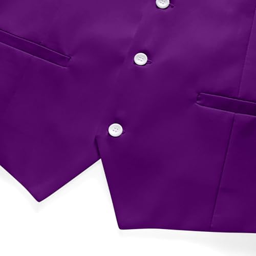 Men Suit Vest Formal Wedding Slim Fit Single Breasted Sleeveless V Neck 3 Pockets Vintage Dress Waistcoat Prom Tuxedo3