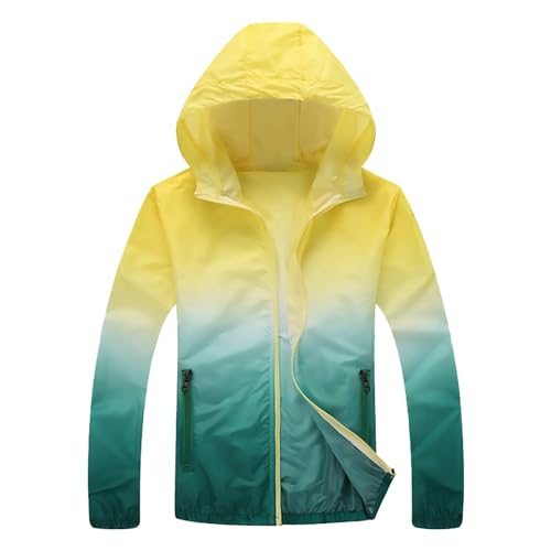 Chaqueta impermeable de mujer con puños raglán y bolsa de almacenamiento compacta