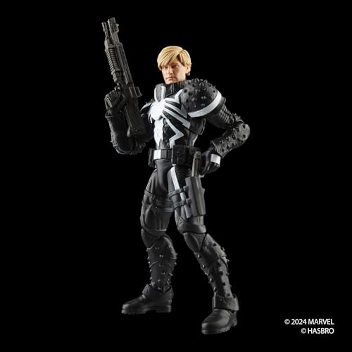 Marvel Legends Series Agent Venom (Flash Thompson) Action-Figur zu den Comics, Schwarz