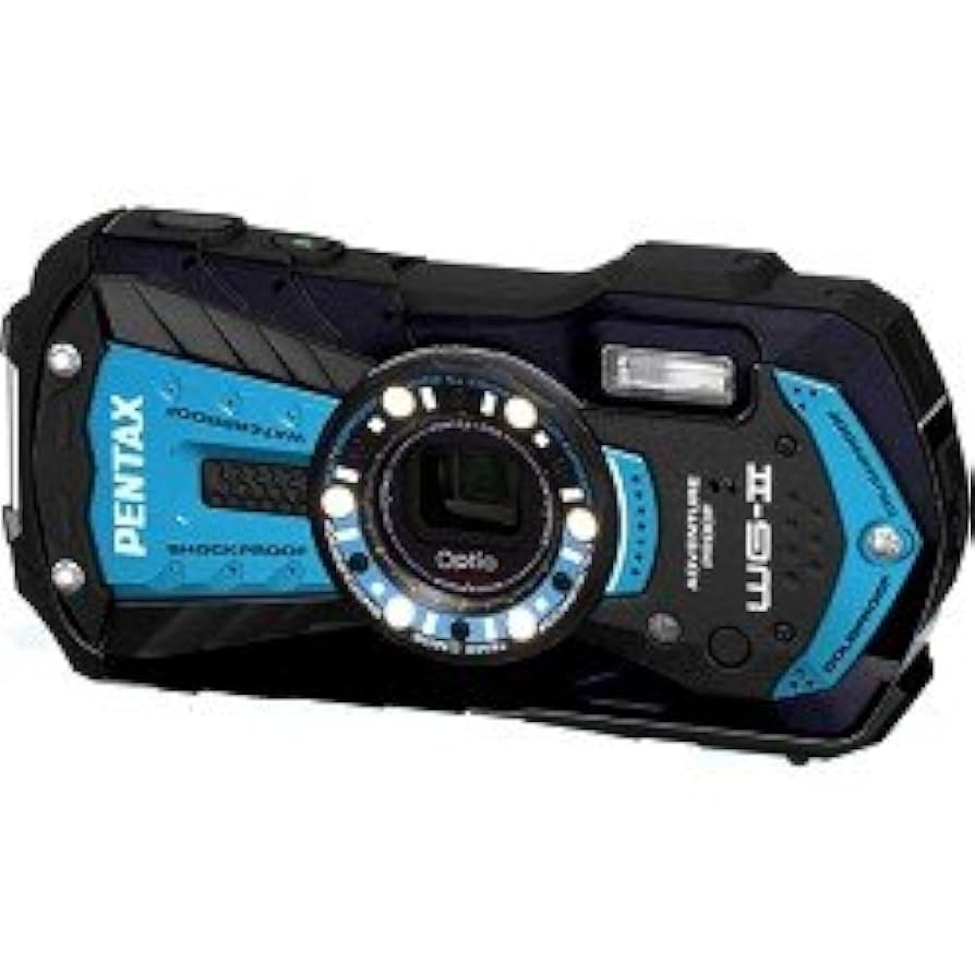 ⭐︎⭐︎ペンタックス OPTIO WG-2ブルー Amazon.com : Pentax Optio WG-2 Azure Blue Waterproof