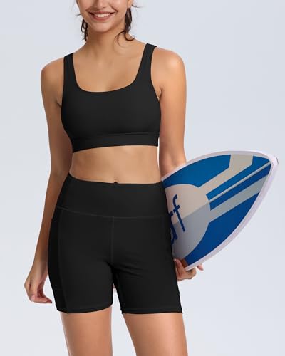 Beautikini Period Swimwear for Teens Menstrual Leakproof Sporty Boyshorts Bikini Period Swimsuit Bathing Suit for Teen Girls2