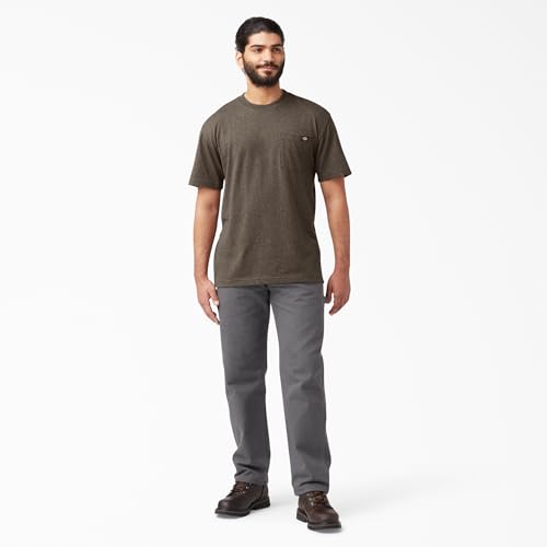 Image of Dickies Men's Heavyweight Heathered Short Sleeve Pocket T-Shirt