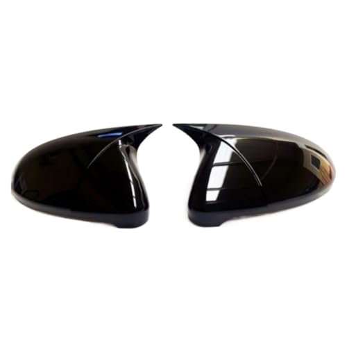 Rétroviseur Golf 7 coques style chauve-souris noir brillant pour VW MK7 2012-2020