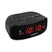 Magnasonic Digital AM/FM Clock Radio with Battery Backup, Dual Alarm, Sleep & Snooze Functions, Display Dimming Option (EAAC200)