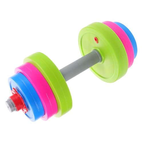TOBBOMEY Adjustable Dumbbell for Safe and Engaging Workout Equipment Bright Colors for Fun Exercise Fill with Water for Developing Healthy Habits