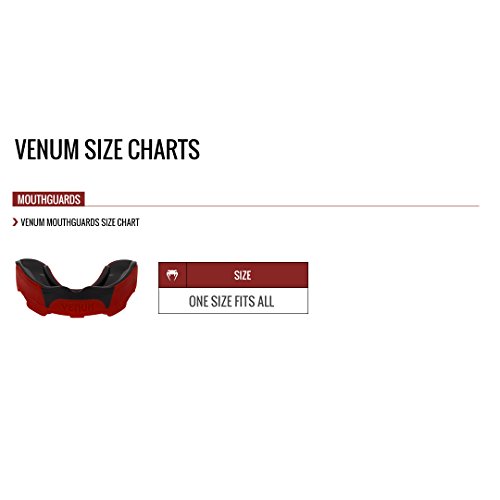 Venum Predator Mouth Guard, Red/Black #TOP5