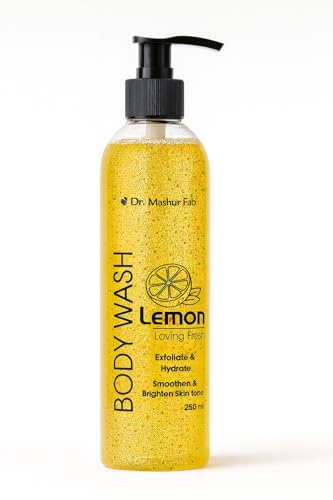 Image of MASHUR FAB Body Wash - Exfoliating & Hydrating Formula | Brightens Skin Tone | 250ml Multiple Fragrance