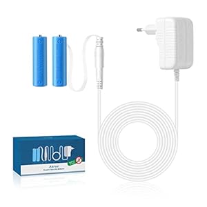 AIEVE Batterijadapter batterijvervanging voor 2 stuks AA batterijen, bijv. compatibel met Bosch/Homematic IP/Eve Thermo…