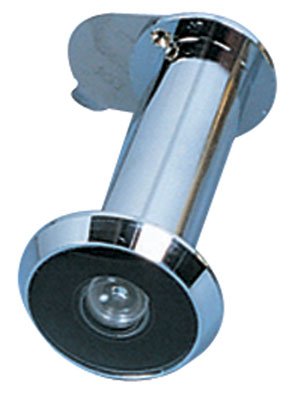 Jourjon - Judas pour porte coupe-feu-angle vision 200 degres - Finition.Chromé -