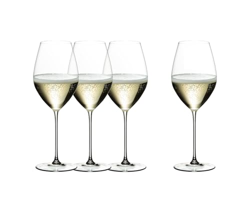 Verre à champagne Riedel Veritas pour libérer les arômes sans perdre les bulles