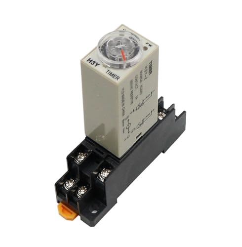 Relais temporisé H3Y-2 pour piloter la ventilation automatique et l'éclairage