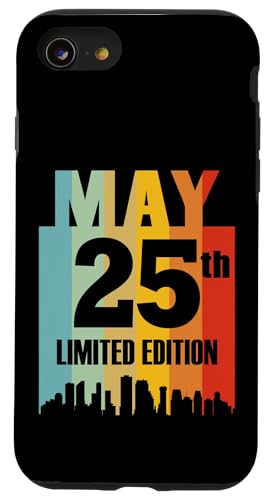 May 25 Limited Edition 25th Day Retro Vintage Case for iPhone SE (2020) / 7 / 8