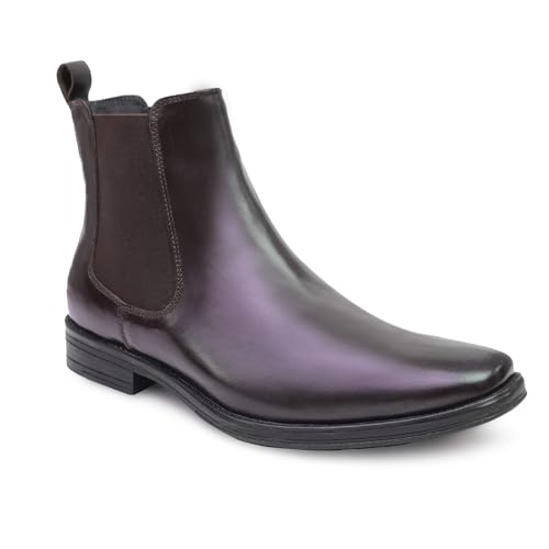 Image of AX10 Men's Premium Leather Chelsea Boots