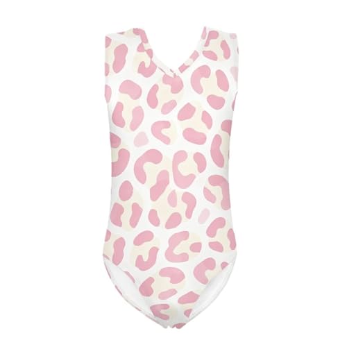 Image of Cartoon Pattern Kids Girls Bathing Suits One Piece Swimsuit Soft & Quick Dry, 5-14Years
