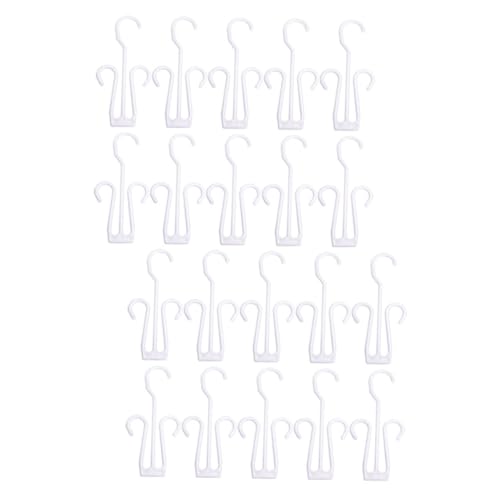 GLEAVI 20Pcs Decorative Shoe Hangers Double Hook Design for Hanging and Drying Shoes Lightweight Shoe Storage Racks for Home Travel Closet and Entryway Use Sturdy