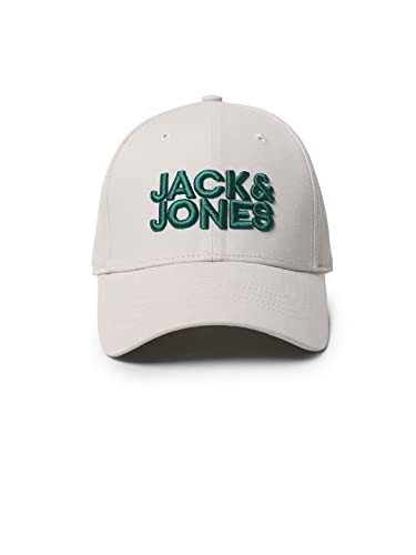 Buy JACK & JONES Men's Cotton Baseball Cap with Adjustable Pristine - Image 2