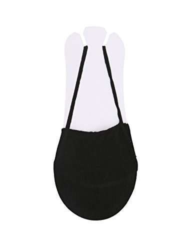Image of uxcell Women's Half Socks, Heelless Back String No-Show Socks 10 Pairs