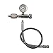 TBVECHI Adaptor 4500PSI Paintball SCBA Fill Station Charging Adapter with 60cm Microbore Hose Diving Cylinder Inflation Valve (CGA320)