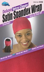 Dream Deluxe Spandex Wrap Cap Color: Black