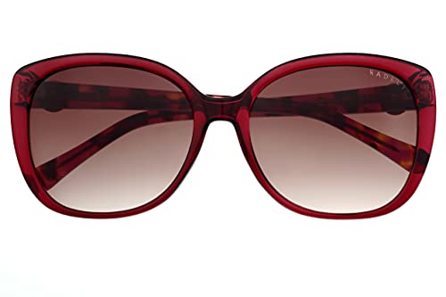 Radley London Rosa Women's Oversized Butterfly Sunglasses, Gloss Purple/Purple Tortoiseshell #TOP1