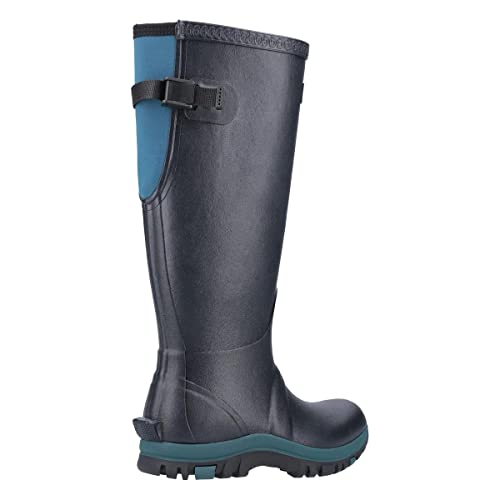 Bottes en caoutchouc bleu souples et imperméables Cotswold - 4