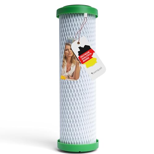 Filtro de agua contaminante NPure Premium, apto para carbonit Vario, Sanuno, hasta 3 litros/minuto, carbón activo sinterizado
