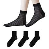 [TSGarden] 靴下 15%天然シルク 極薄ソックス レディース ソックス ゼロ制限 極薄 通気性 抗菌防臭 吸湿発散性 かわいい 3足組 34-40