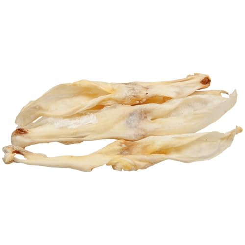 100g Schecker Dogreform - getrocknete Kaninchen Ohren - fettarm und gut verträglich - Hundefutter