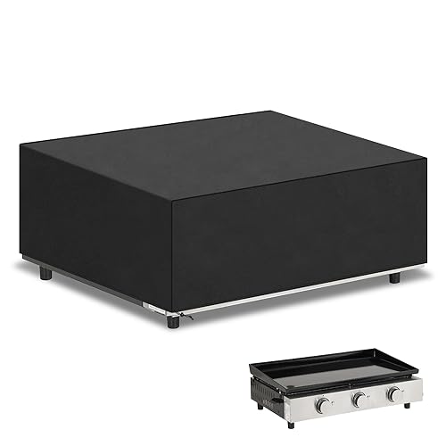 VANSHEIM Housse Plancha Exterieur a Poser Housse de Protection pour Plancha Gaz Imperméable Housse Protection Barbecue Exterieur Bache Protection Plancha...