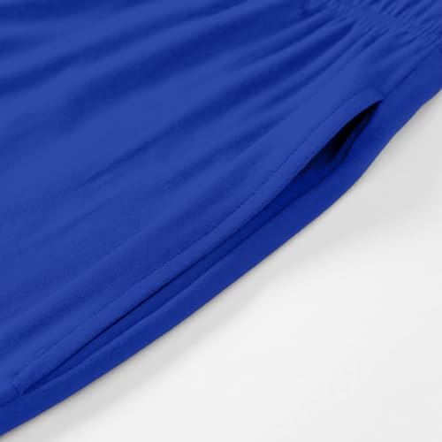 Mens Pajama Pants,Solid Lightweight Loungewear Comfy Jogger Sleep Pant Long Pj Bottoms With Pockets, M-3XL4