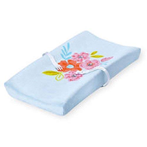 Koala Baby Room to Grow Aqua Floral Plush Changing Pad