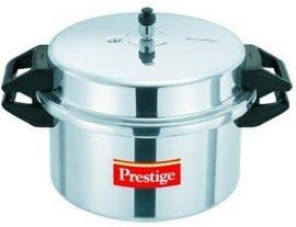 Prestige aluminum pressure cooker, 16 liters.