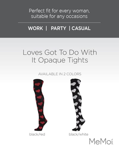 MeMoi Loves Got To Do With It Opaque Tights2