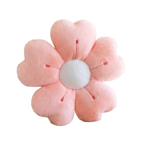 ZPSCXQ 1PCS Flower Cushion,decorative Pillows,flower Pillow,lovely Daisy Cushion,very Soft Coral Velvet,perfect for Decorating Children's Rooms,living Rooms and Sofas.