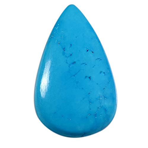 Cabochon turquoise magnésite poire Op34-B09BNQB3DMS idéal pour sublimer vos tenues d'été