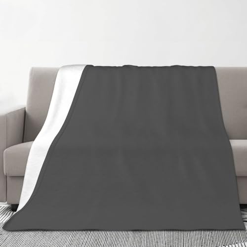 Couverture flanelle ébène 177x203cm plaid décoratif canapé et lit - 2