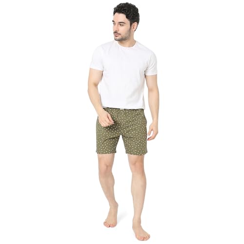 Image of Underjeans by Spykar Men Premium Olive Boxers