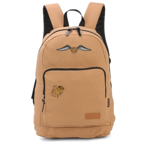 Mochila Escolar Harry Potter MS46760HP Marrom