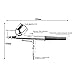 Sand Blaster 0.2/0.3/0.5mm Gravity Feed Dual Action Airbrush Air Brush Paint Spray Gun Kit Tattoo Nail Tool Pen Set Beauty Inkjet Car Repair (Color : 0.2mm Nozzle)
